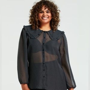 Estelle Sylvia Spot Top NWT